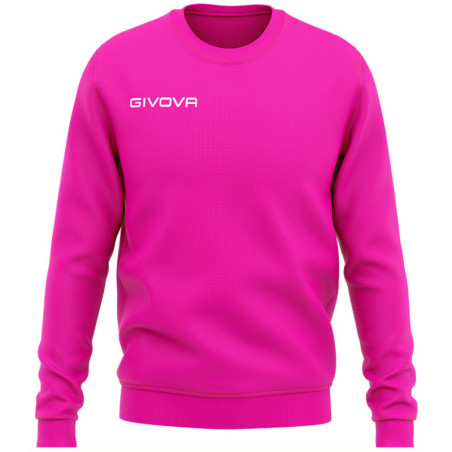 Sweat col rond Givova Maglia Polaire Fuchsia