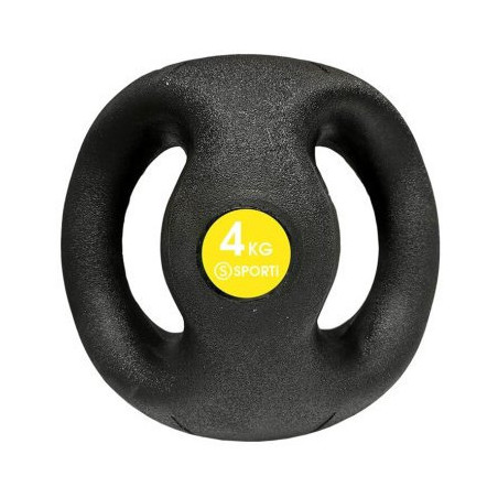 Médecine ball avec poignées 4 kg