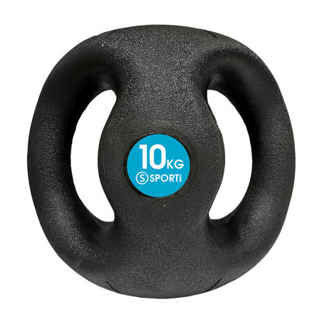 Médecine ball avec poignées 10 kg