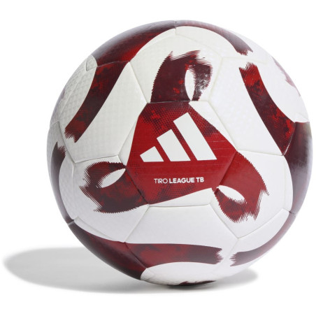 Ballon de football Adidas Tiro League TB 2023 blanc rouge