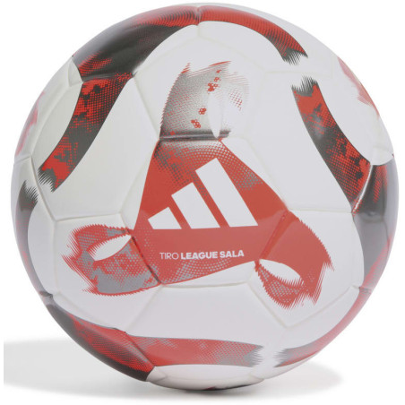 Ballon futsal Adidas Tiro League SALA 2023 blanc rouge gris