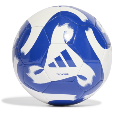 Ballon de football Adidas Tiro Club 2023 blanc bleu