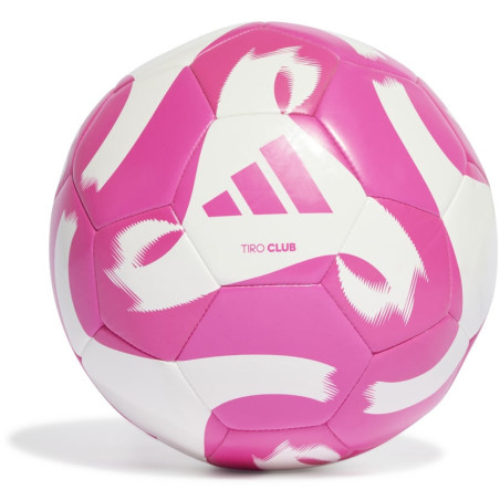 Ballon de football Adidas Tiro Club 2023 blanc rose