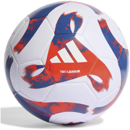 Ballon de football Adidas Tiro League TSBE 2023 BLANC BLEU ROUGE