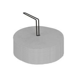 Disques de repérage blancs