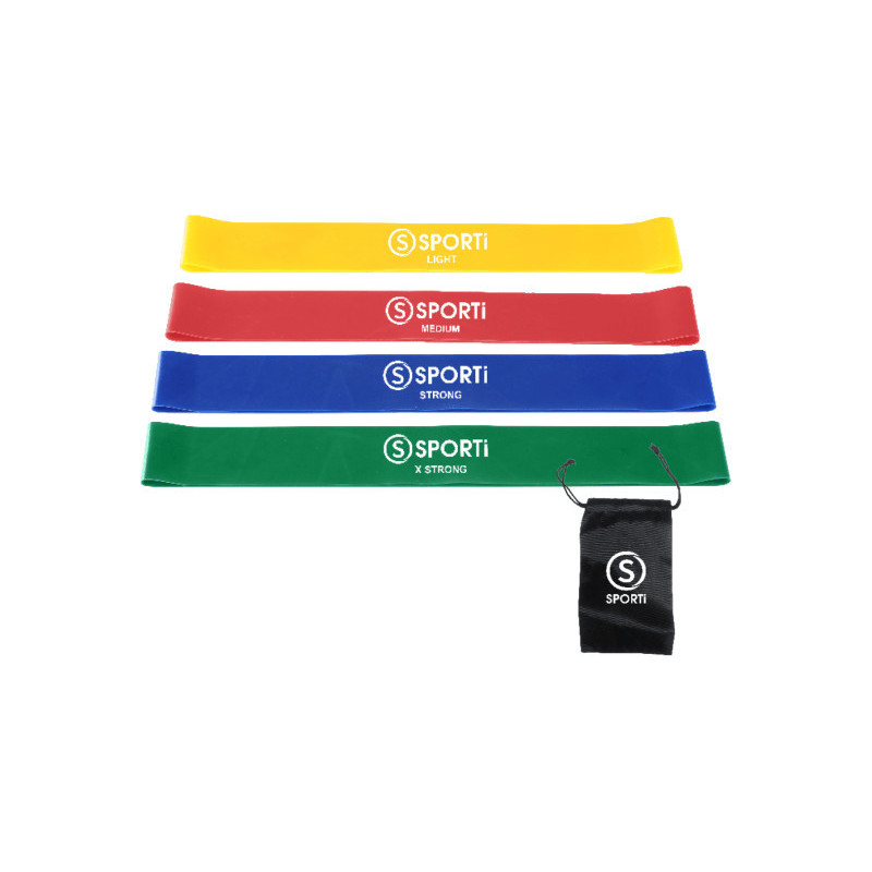 Lot de 4 bandes latex