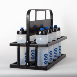Porte bouteilles grand modèle + 8 bouteilles 800ml