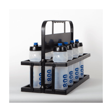 Porte bouteilles grand modèle + 8 bouteilles 800ml