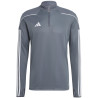Sweat 1/4 Zip ADIDAS Tiro 23 League gris