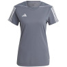 Maillot de football Femme ADIDAS Tiro 23 League gris face