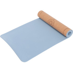 tapis de yoga en liège déplié