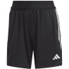 Short d'entraînement Femme ADIDAS Tiro 23 League noir