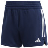 Short d'entraînement sweat Femme ADIDAS Tiro 23 League marine