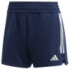 Short d'entraînement sweat Femme ADIDAS Tiro 23 League marine