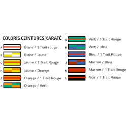 Ceinture de karaté 2