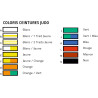 Ceinture de judo coloris