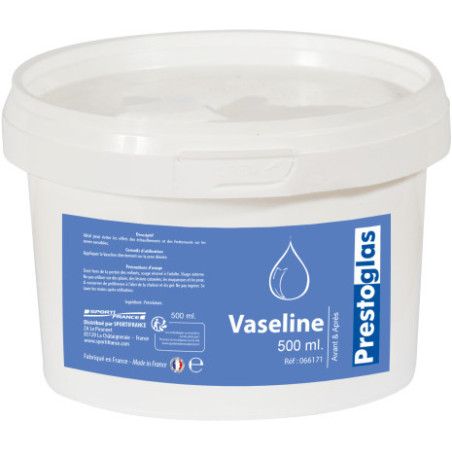 Vaseline 500 ml Prestoglas - Hydratation et protection cutanée