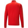 Sweat 1/4 Zip Puma Top Graphic rouge dos