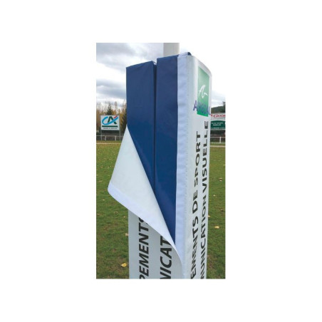 Housses pour Protections poteaux de rugby personnalisables - Le jeu de 4