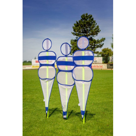 Soccer Wall bleu blanc