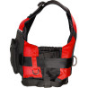 Gilet UPANO ROUGE/NOIR PROFIL