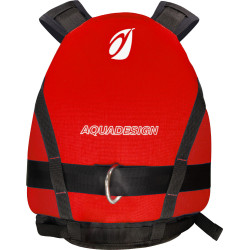 Gilet UPANO ROUGE/NOIR FACE 2