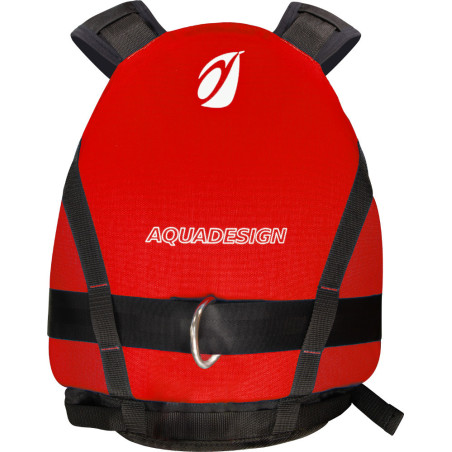 Gilet UPANO ROUGE/NOIR DOS