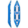 Kayak gonflable K-AIR 380 bleu