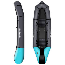 Packraft YUPIK DUO TPU 315 GRIS BLEU