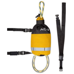 Corde de sécurité Aqua 15 M avec ceinture rouge 2