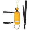 Corde de sécurité Aqua 20M avec ceinture JAUNE
