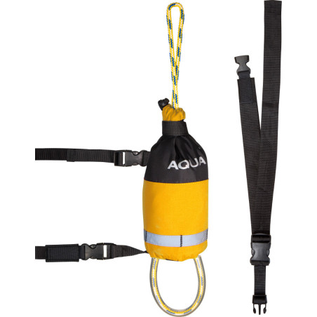 Corde de sécurité Aqua 25M avec ceinture JAUNE