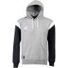 Sweat Capuche Force XV Conquête gris blanc noir