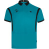 Maillot d'Arbitre Manche courte ELDERA Avantage turquoise noir