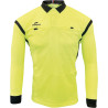 Maillot d'Arbitre Manche longue ELDERA Avantage jaune fluo noir