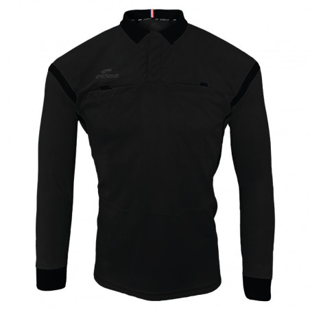 Maillot d'Arbitre Manche longue ELDERA Avantage noir