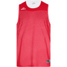 Maillot basket réversible ELDERA Dunk rouge blanc