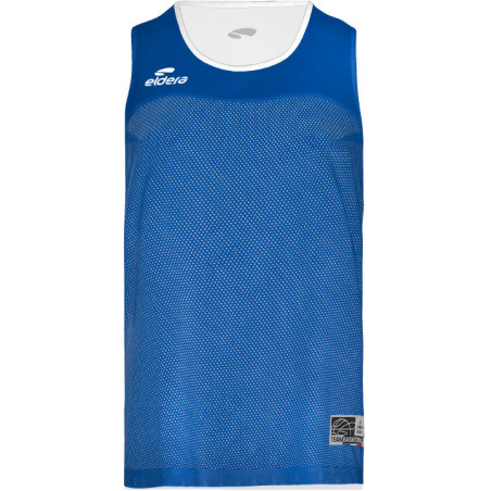 Maillot basket réversible femme ELDERA Dunk bleu roi blanc