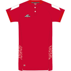 Polo ELDERA Elite rouge blanc