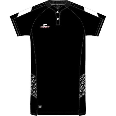 Polo ELDERA Elite noir blanc