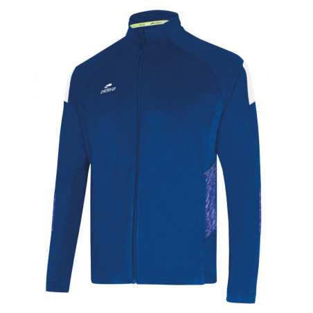 Veste de survêtement ELDERA Elite  bleu roi blanc