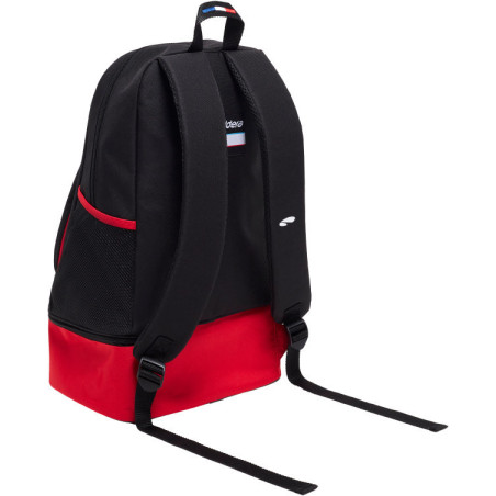 Sac à dos pétanque ELDERA Box V3 avec mousse rouge noir dos