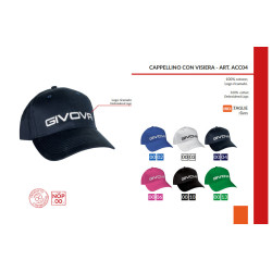 Casquette Givova con Visiera