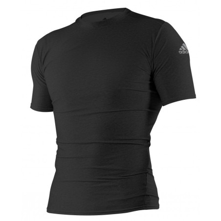 Tee-shirt de compression RASHGUARD NOIR