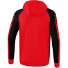 Veste à capuche ERIMA Six Wings rouge/noir dos