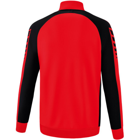 Veste worker ERIMA Six Wings rouge/noir