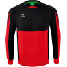 Sweat-shirt ERIMA Six Wings rouge/noir