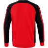 Sweat-shirt ERIMA Six Wings rouge/noir