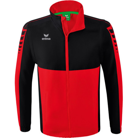 Veste à manches amovibles ERIMA Six Wings rouge/noir