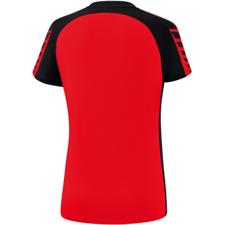 T-shirt ERIMA Six Wings femme rouge/noir